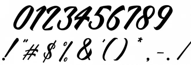 Putra Radhen Font OTHER CHARS