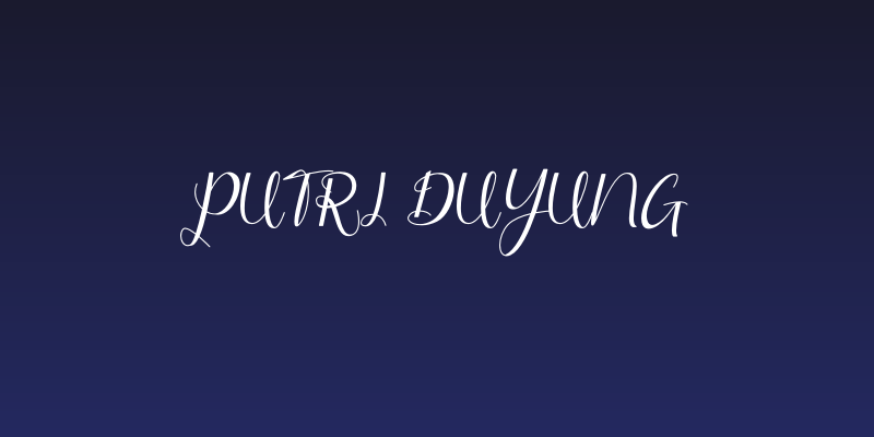 Putri Duyung Social Header