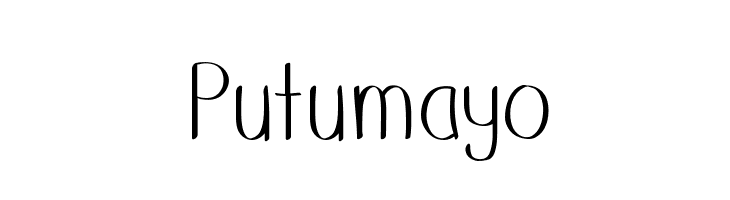 Putumayo Font