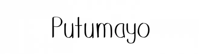 Putumayo  font caratteri gratis