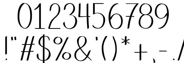 Putumayo Font OTHER CHARS