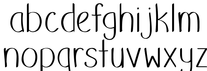 Putumayo Font LOWERCASE