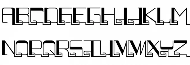 Puzzelle Tr 字体 大写