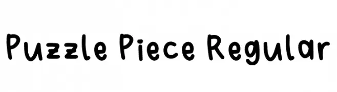 Puzzle Piece Regular  تنزيل الخطوط