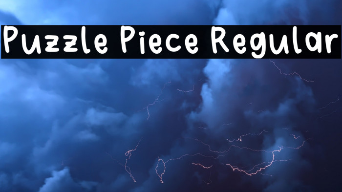 Puzzle Piece Regular Example 1