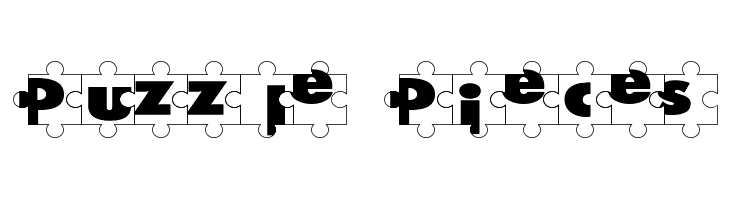 Puzzle Pieces  免费字体下载
