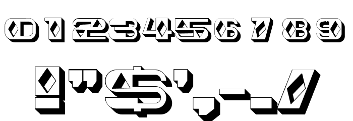 Puzzle Regular Font OTHER CHARS