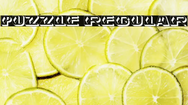 Puzzle Regular Example 2