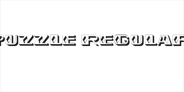 Puzzle Regular Logo