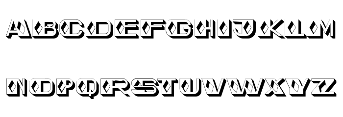 Puzzle Regular Font LOWERCASE