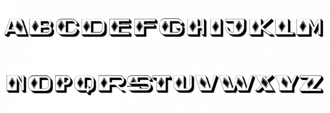 Puzzle Solved Filled Regular Schriftart Kleinbuchstaben