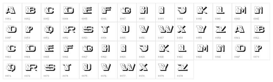 Puzzle Solved Regular Character Map