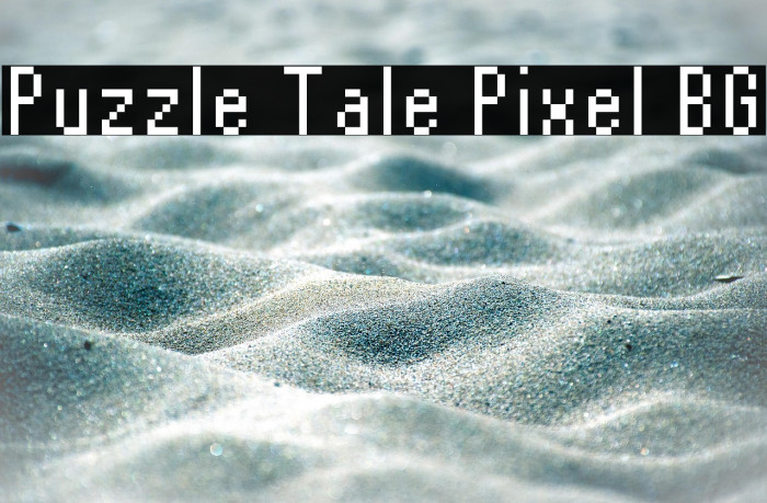 Puzzle Tale Pixel BG Example 2