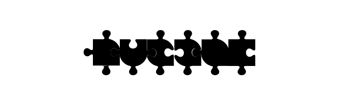 Puzzle Font