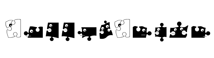 PuzzleParts  免费字体下载