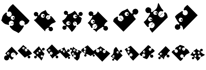 PuzzleParts フォント その他の文字