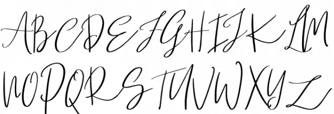 Puzzled Regular Font UPPERCASE