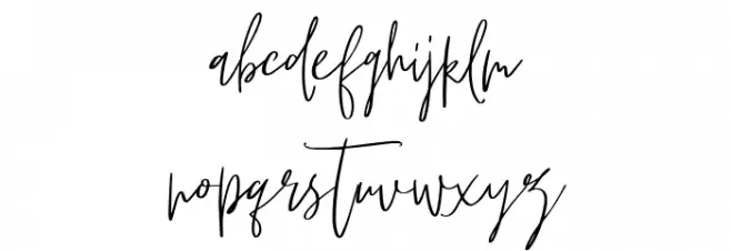 Puzzled Regular Font LOWERCASE