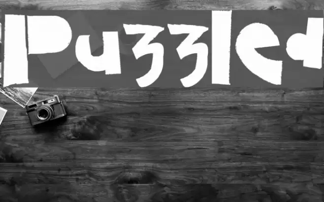 Puzzled Font examples