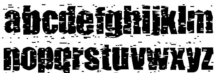 pUNKASSBITCH Font LOWERCASE