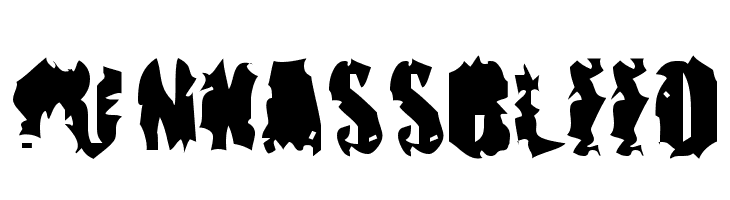 pUNKASSBLEED Font
