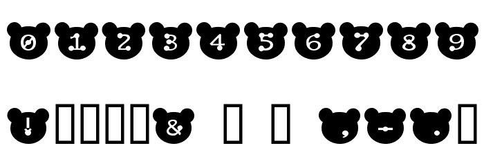 puchan Font OTHER CHARS