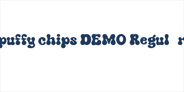 puffy chips DEMO Regular Logo