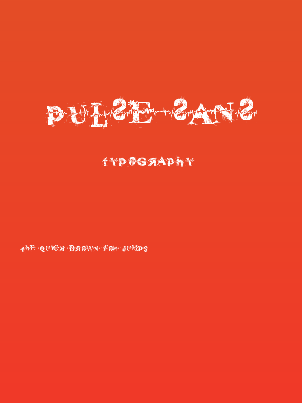pulse sans Poster