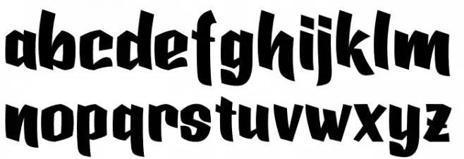 punchme Schriftart Kleinbuchstaben