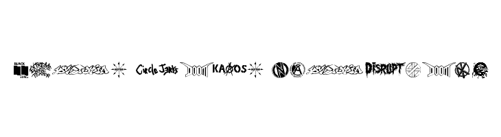 punk rawk dingbatz  Free Fonts Download