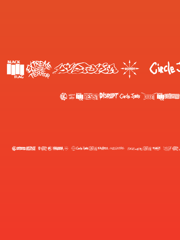 punk rawk dingbatz Poster