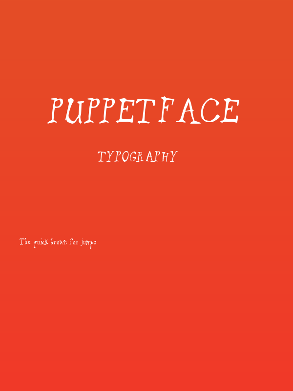 puppetFace Poster
