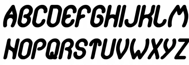 pure and simple everytime Bold Italic फ़ॉन्ट अपरकेस