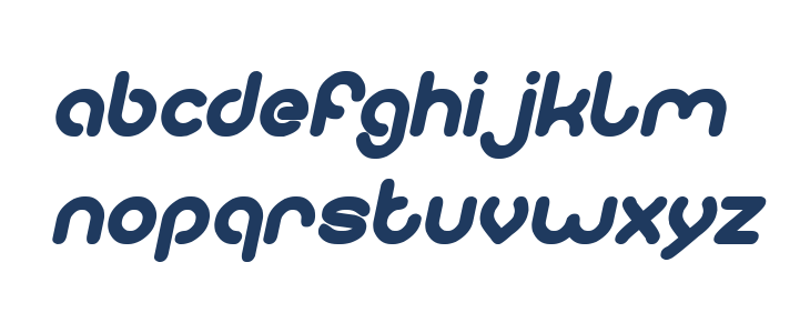 pure and simple everytime Bold Italic Lowercase