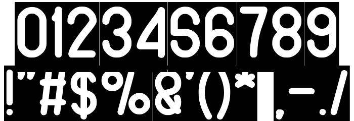 pure and simple everytime-Inver Font OTHER CHARS