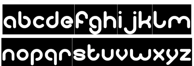 pure and simple everytime-Inver خط أحرف صغيرة