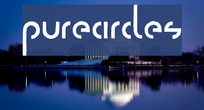 purecircles Font examples