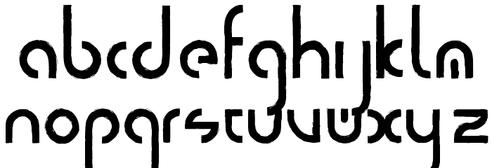 purecircles Font LOWERCASE