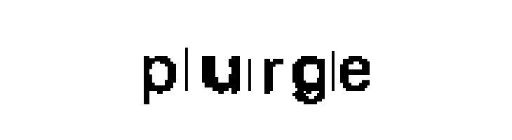 purge  免费字体下载