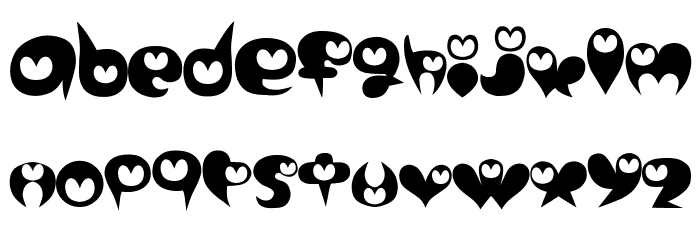 purimonyorori2 Font LOWERCASE