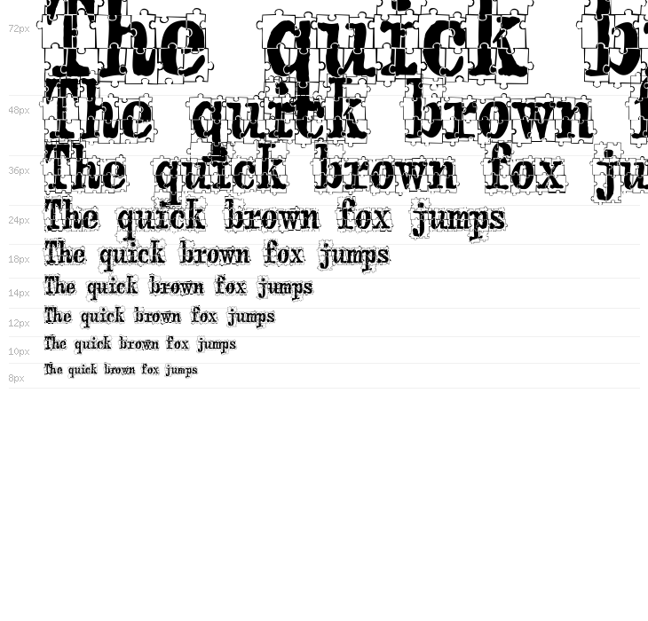 puzzleface le monde Waterfall