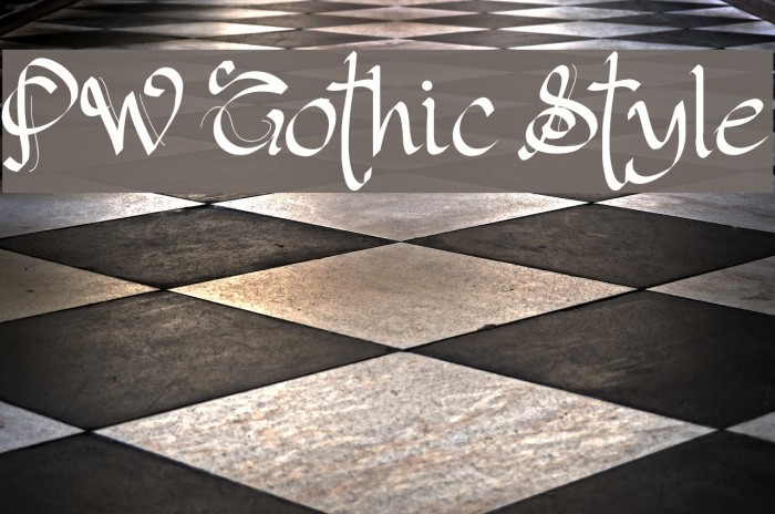 PW Gothic Style Example 3