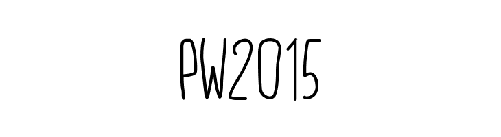 PW2015  Скачать бесплатные шрифты