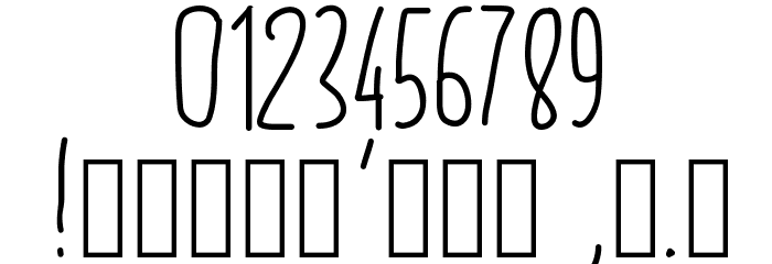 PW2015 Font OTHER CHARS