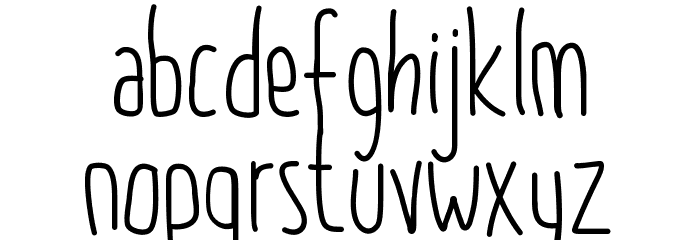 PW2015 Font LOWERCASE