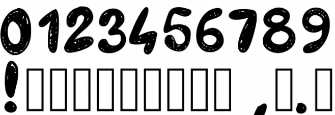 PW403 Font OTHER CHARS