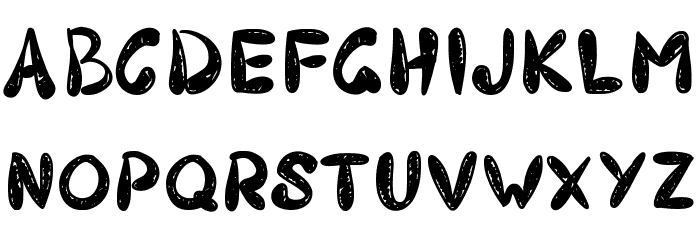 PW403 Font LOWERCASE