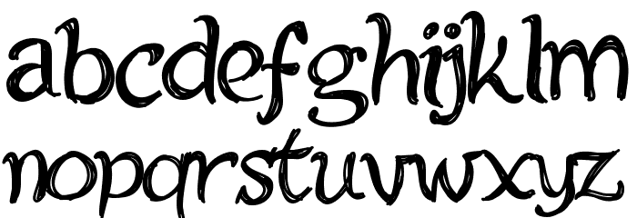 PWAlabama Font LOWERCASE