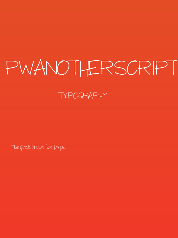 PWAnotherScript Poster