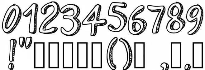 PWApril Font OTHER CHARS